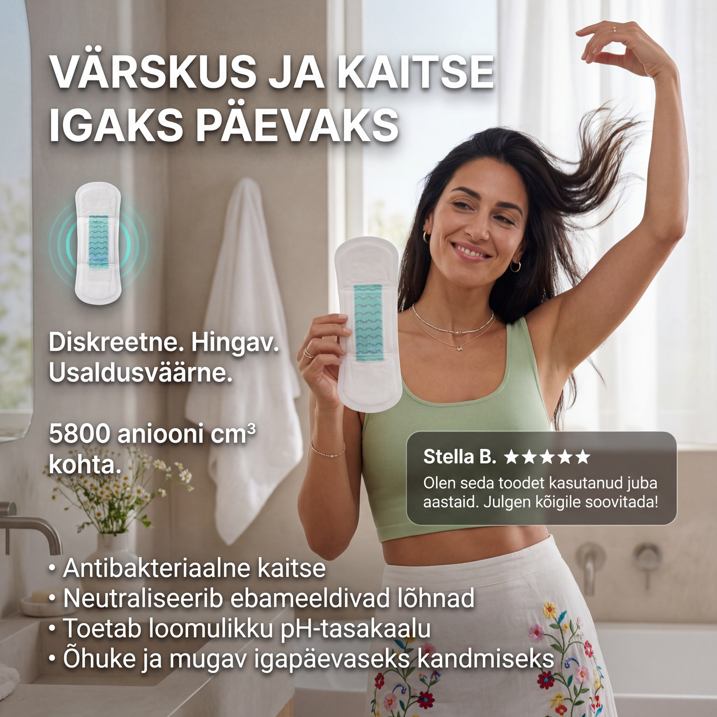 Fohow daily sanitary napkins